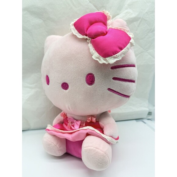 Hello Kitty and Friends 12" Plush Monochrome Pretty In Pink Sanrio 2024 Soft Toy - Picture 2 of 13